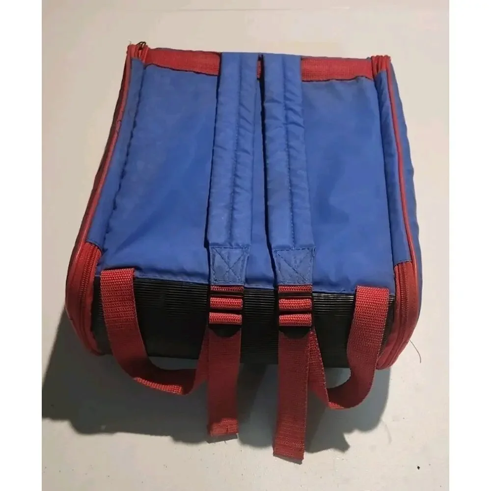 Vintage 1997 MR. FREEZE Batman & Robin Wiz Too! DC Comics Backpack